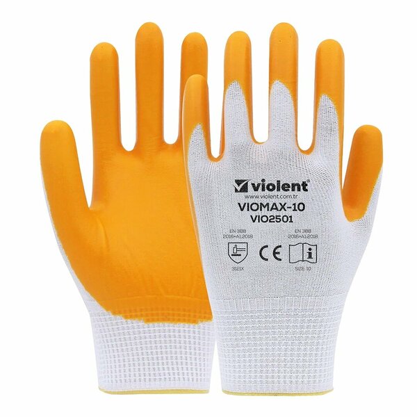 VIO ELDİVEN MAX NO:10 SARI-BEYAZ